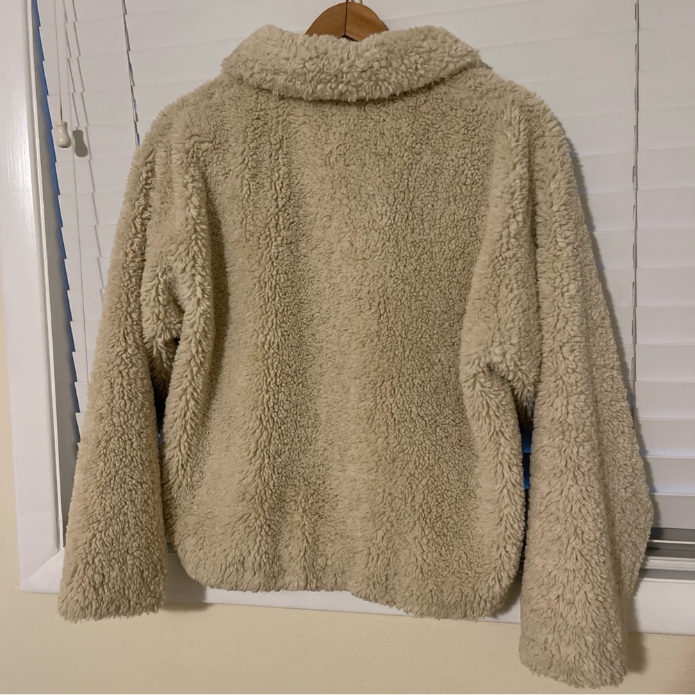 Michael Kors Sherpa Jacket Women Size S - Picture 2 of 15